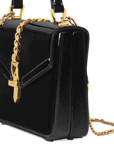 gucci black mini sylvie bag|Gucci sylvie 1969 bag.